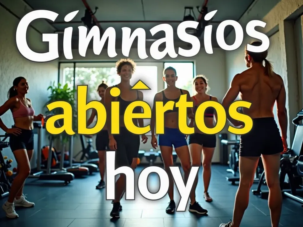 Gimnasios abiertos hoy